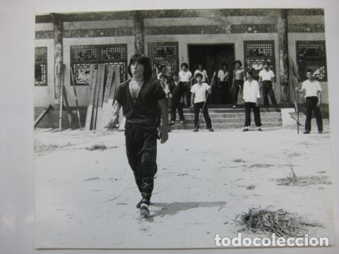 Cine: lord dragon  - FOTO ORIGINAL B/N - jackie chan martial arts Long xiao ye (Dragon Strike)