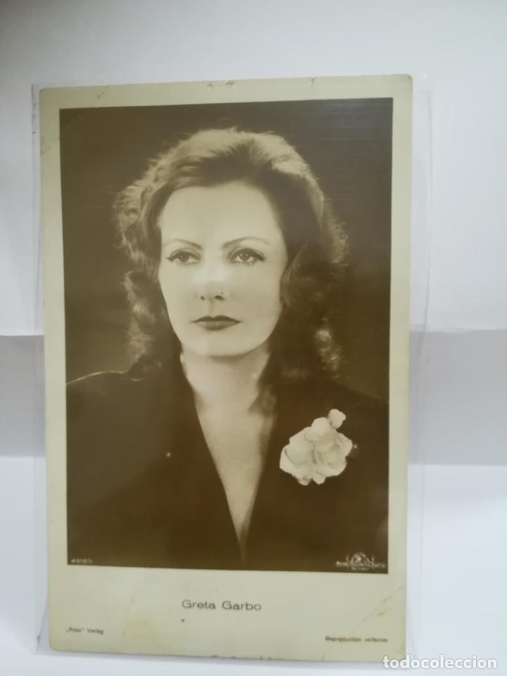 Cin&eacute;ma: TARJETA POSTAL. FOTO DE GRETA GARBO. 4910/1. HERNER POERERMAN