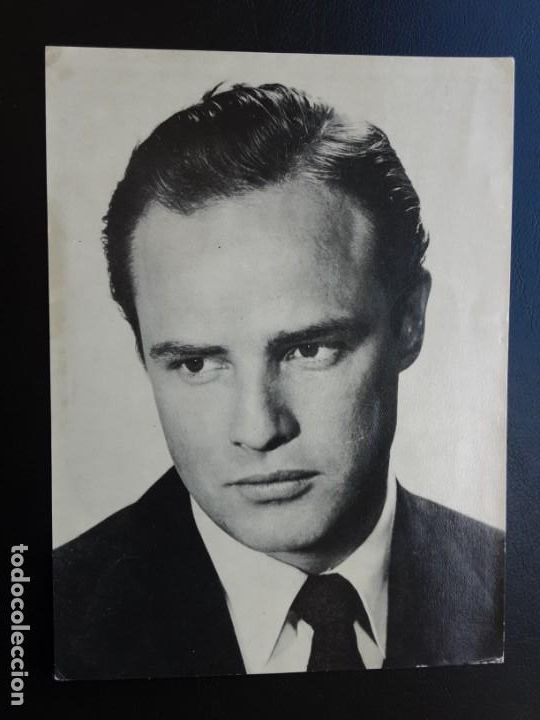 Cine: FOTO-FICHA ROM&Aacute;NTICA,  MARLON BRANDO