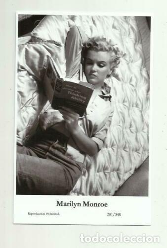 Cine: MARILYN MONROE - Film star Pin Up - Swiftsure PHOTO Postcard 2000 Publisher Swiftsure year 2000