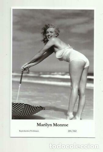 Cine: MARILYN MONROE - Film star Pin Up - Swiftsure PHOTO Postcard 2000 Publisher Swiftsure year 2000
