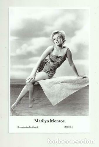 Cine: MARILYN MONROE - Film star Pin Up - Swiftsure PHOTO Postcard 2000 Publisher Swiftsure year 2000