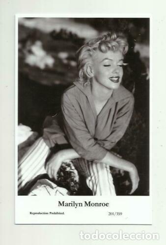 Cine: MARILYN MONROE - Film star Pin Up - Swiftsure PHOTO Postcard 2000 Publisher Swiftsure year 2000