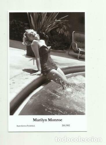 Cine: MARILYN MONROE - Film star Pin Up - Swiftsure PHOTO Postcard 2000 Publisher Swiftsure year 2000