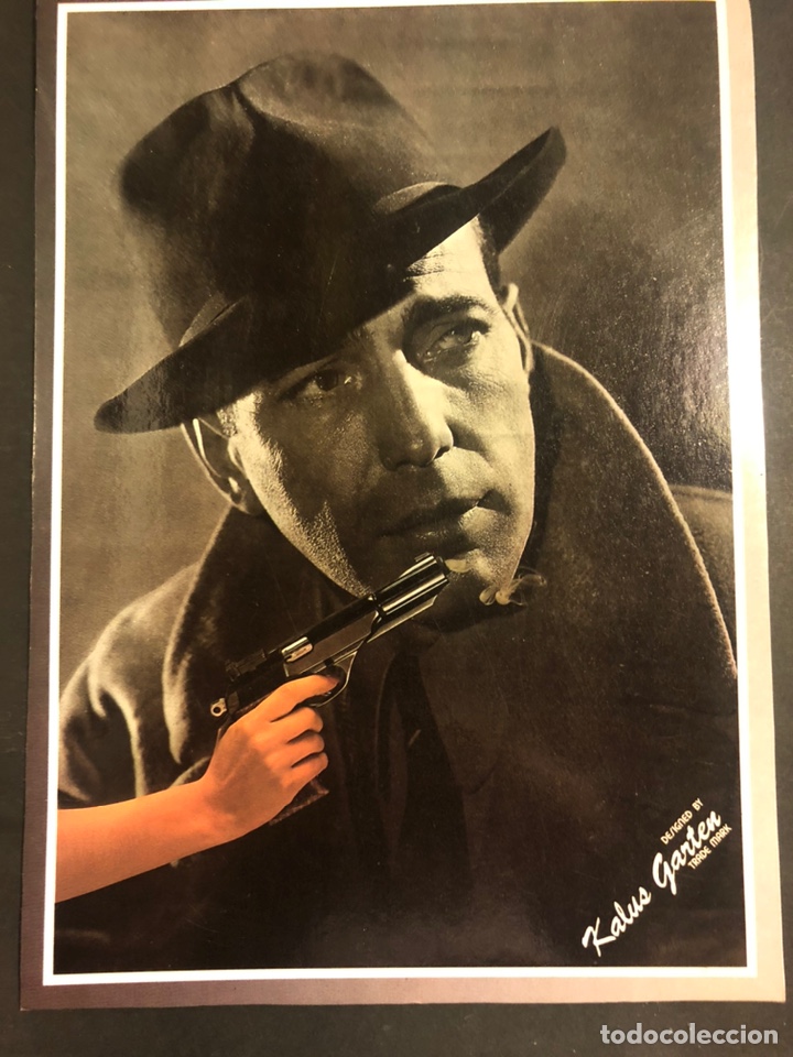 Cine: Foto de Humphrey Bogart 28 x 20 cm