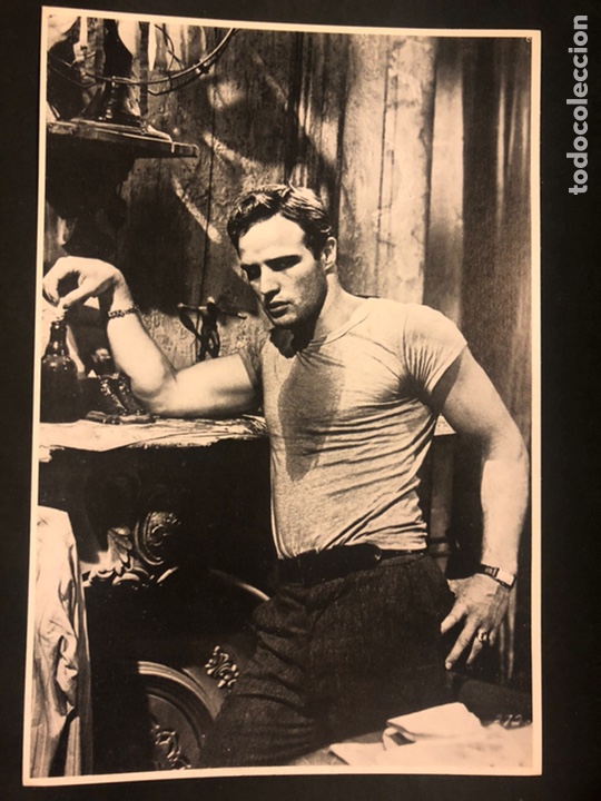 Cine: Foto Marlon Brando.prodeco serie artistas 27 x 18 cm