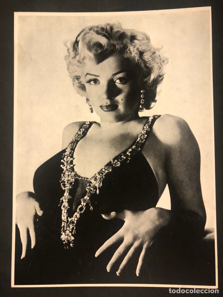 Cine: Foto Marilyn Monroe.prodeco serie artistas 25 x 18 cm