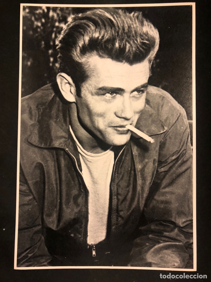 Cine: Foto James Dean.prodeco serie artistas 27 x 18 cm