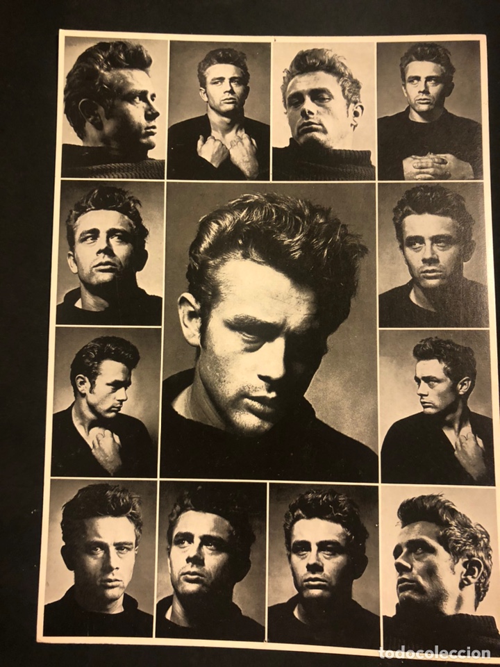 Cine: Foto James Dean.prodeco serie artistas 25 x 18 cm