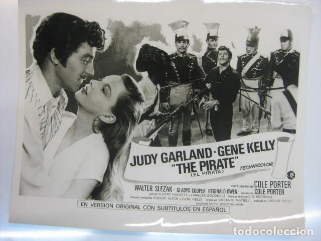 Cine: the pirate el pirata - foto b/n original - judy garland gene kelly foto titulo
