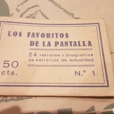 Cine: 8 DESPLEGABLES LOS FAVORITOS DE LA PANTALLA. Lote 197478707