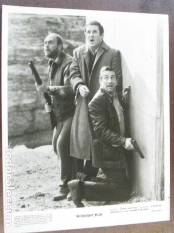 Cine: midnight run - foto b/n original - robert de niro charles grodin huida a medianoche