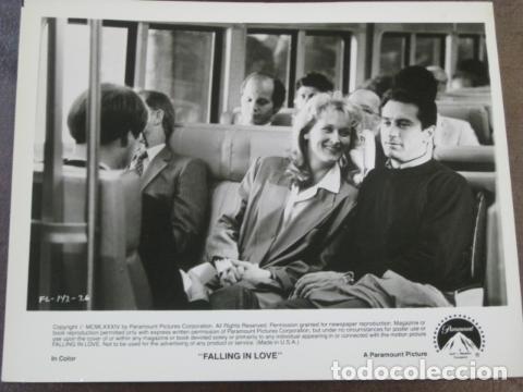 Cine: falling in love - foto b/n original - robert de niro meryl streep enamorarse