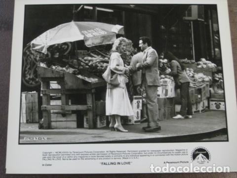 Cine: falling in love - foto b/n original - robert de niro meryl streep enamorarse