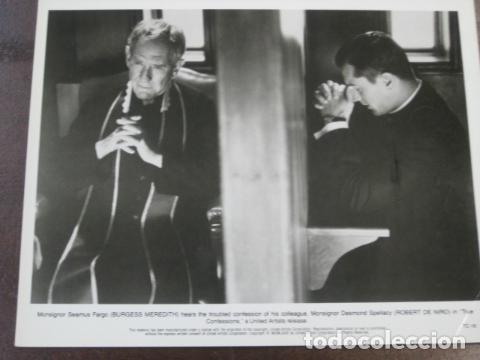 Cine: true confesions - foto b/n original - robert de niro burgess meredith confesiones verdaderas
