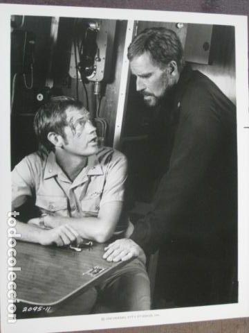 Cine: gray lady down - foto original b/n - charlton heston ronny cox Alerta roja: Neptuno hundido