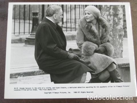 Cine: the first deadly sin- foto original b/n - frank sinatra brenda vaccaro el primer pecado mortal