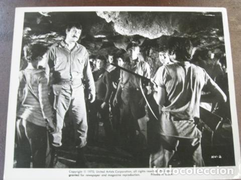 Cine: hornets nest - foto original b/n - rock hudson Nido de avispas mark colleano