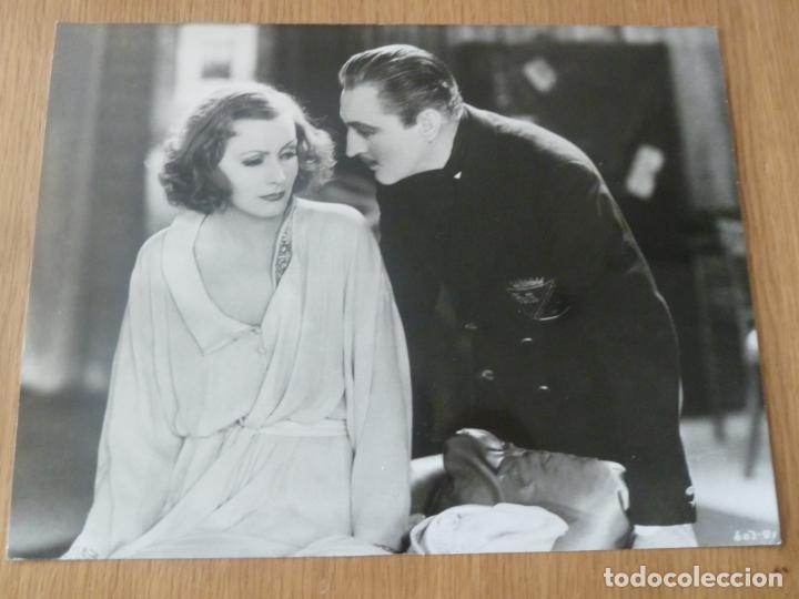 Cine: john barrymore greta garbo foto original antigua