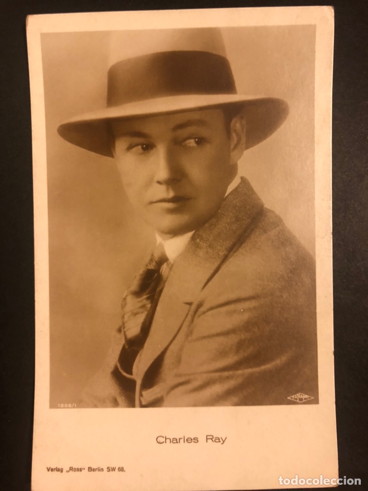 Cine: Tarjeta postal de Charles Ray