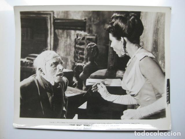 Cine: the man who could cheat death - foto original b/n - Hazel Court terence Fisher hammer production