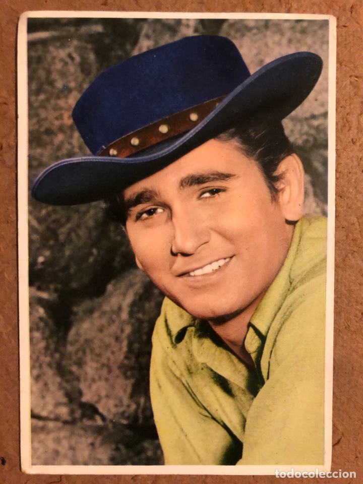 Cine: MICHAEL LANDON (SERIE TV BONANZA). POSTAL CIRCULADA VIKINGO N&deg; 483.