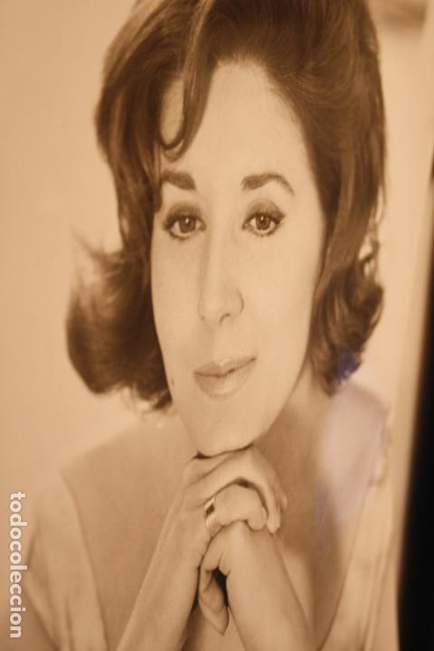 Cine: FOTO ORIGINAL CONCHA VELASCO  18 X 24 CMS LA BODA ERA A LAS 12 RODAJE
