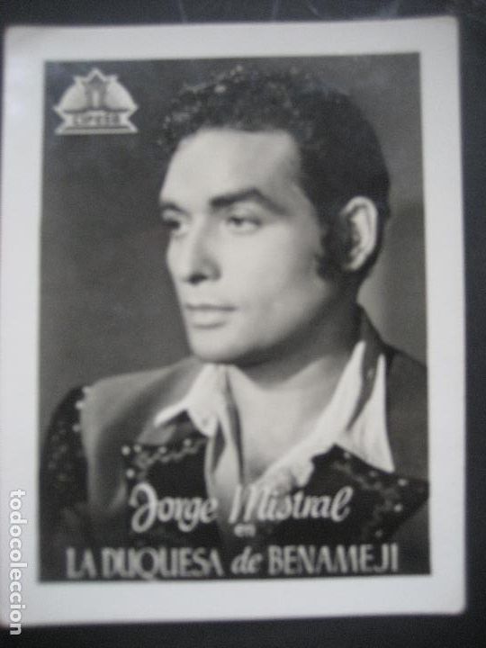 Cine: Jorge Mistral. La Duquesa de Benameji. Cinesa.