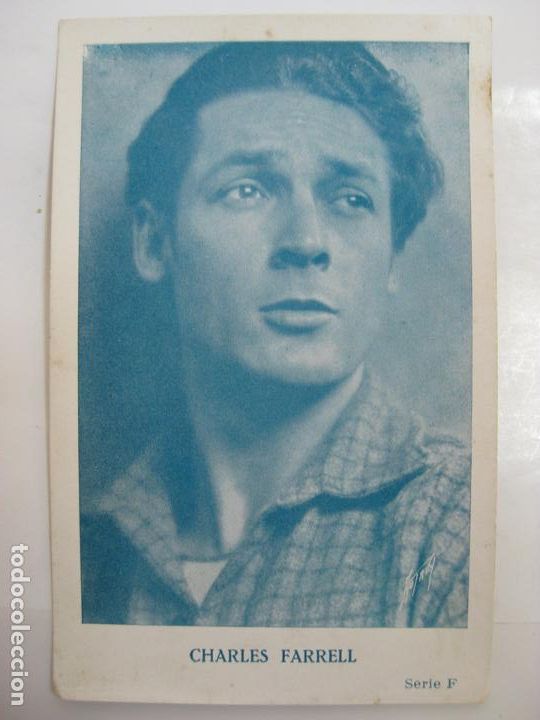 Cinema: ANTIGUO FOTO CROMO POSTAL - SERIE F - CHARLES FARRELL