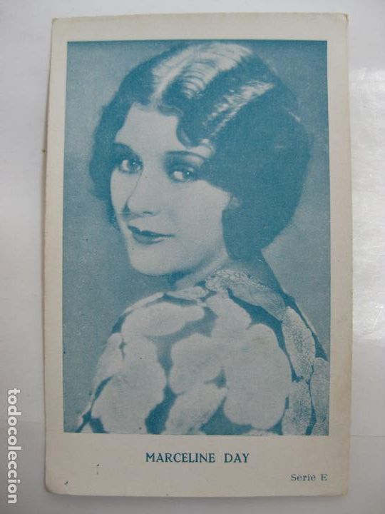 Cinema: ANTIGUO FOTO CROMO POSTAL - SERIE E - MARCELINE DAY