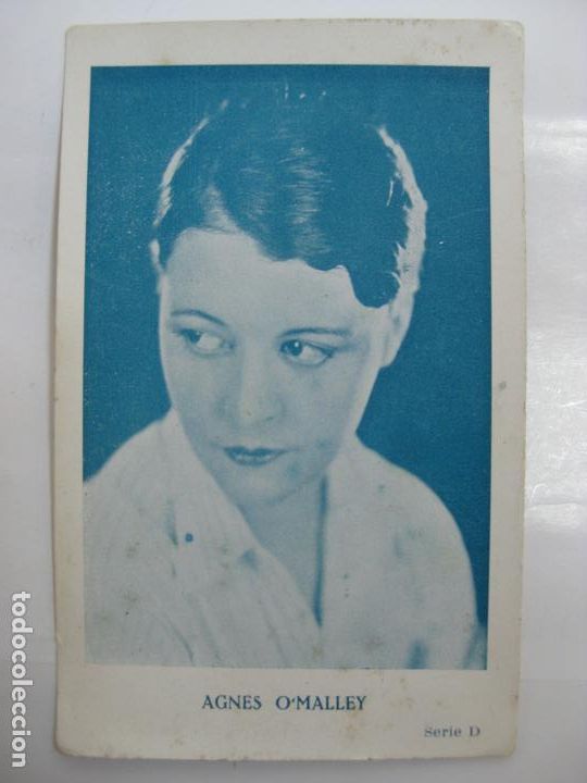Cinema: ANTIGUO FOTO CROMO POSTAL - SERIE D - AGNES O&acute;MALLEY