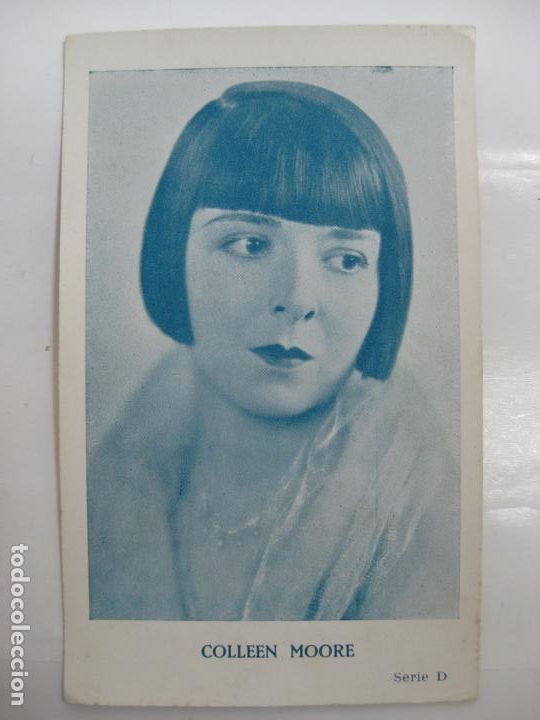 Cinema: ANTIGUO FOTO CROMO POSTAL - SERIE D - COLLEEN MOORE