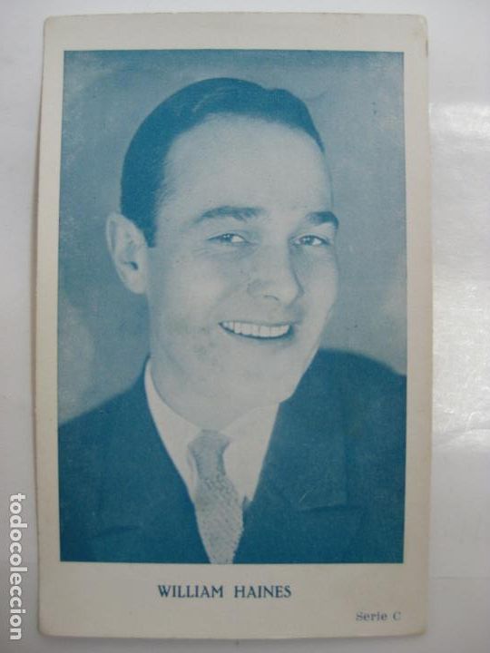 Kino: ANTIGUO FOTO CROMO POSTAL - SERIE C - WILLIAM HAINES