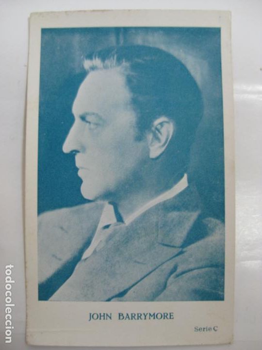 Kino: ANTIGUO FOTO CROMO POSTAL - SERIE C - JOHN BARRYMORE