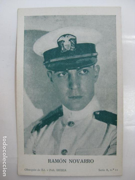 Kino: ANTIGUO FOTO CROMO POSTAL - SERIE A N&ordm;11 - RAMON NOVARRO