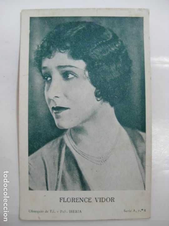 Kino: ANTIGUO FOTO CROMO POSTAL - SERIE A N&ordm;8 - FLORENCE VIDOR