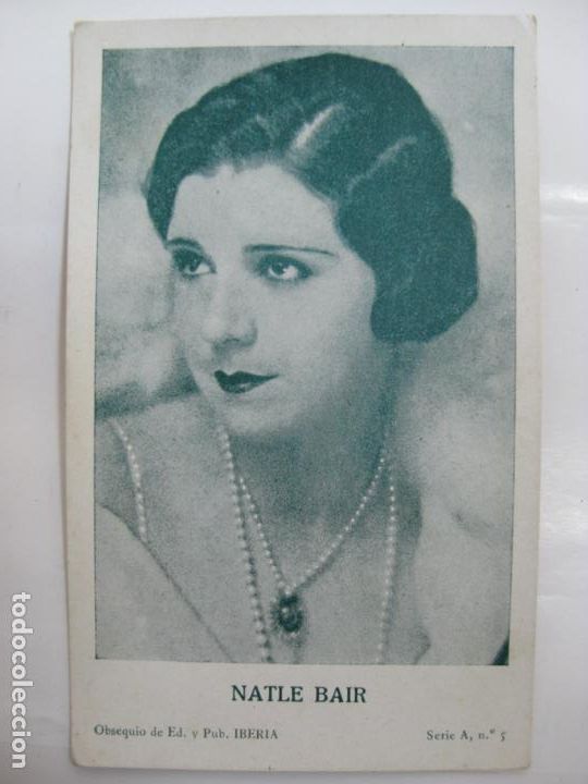 Kino: ANTIGUO FOTO CROMO POSTAL - SERIE A N&ordm;5 - NATLE BAIR