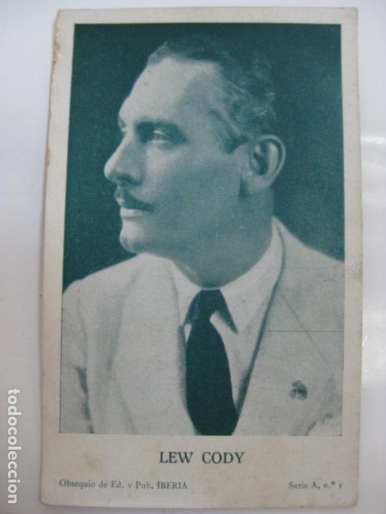 Kino: ANTIGUO FOTO CROMO POSTAL - SERIE A N&ordm;1 - LEW CODY