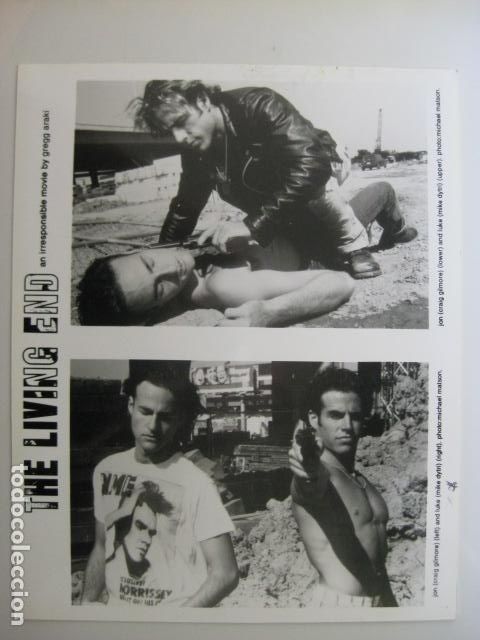 Cine: the living end - foto original b/n - craig gilmore mike dytri morrissey Vivir hasta el fin