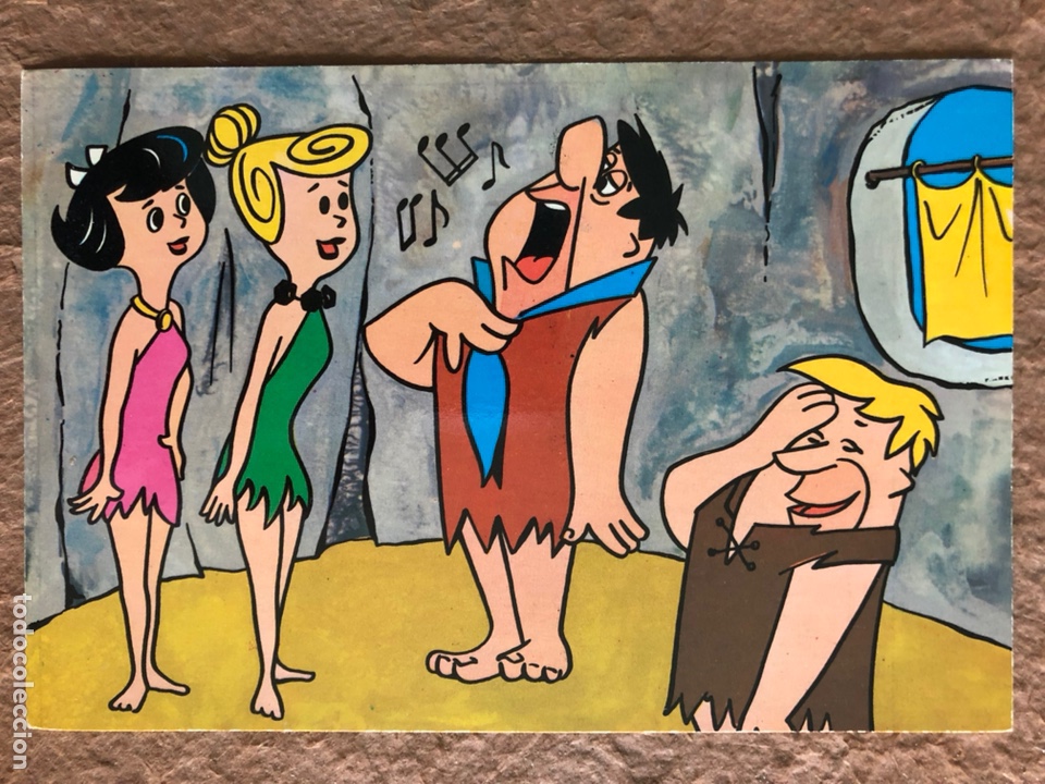 Cine: LOS PICAPIEDRA, HANNA BARBER&Aacute;. POSTAL SIN CIRCULAR EDICIONES TARJEFHER N&deg; 811 (1965).