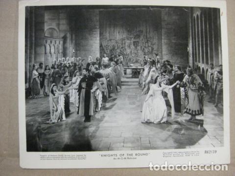 Cine: knights of the round - foto original b/n - Los caballeros del rey Arturo ava gardner robert taylor