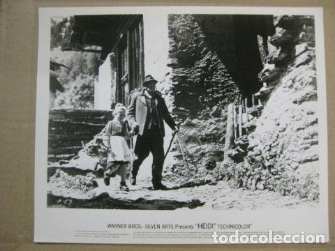 Cine: heidi - foto original b/n - Jennifer Edwards michael redgrave Johanna Spyri Delbert Mann film