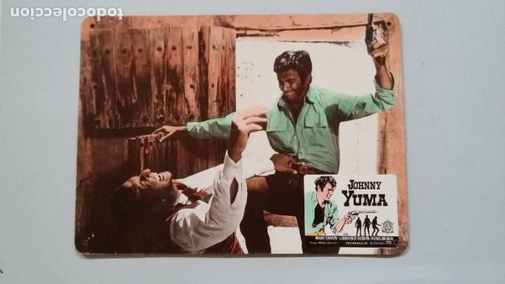Cine: FOTOCROMO CARTON. JOHNNY YUMA. LAWRENCE DOWKIN. TDKC56