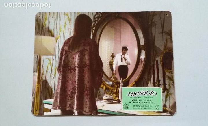 Kino: FOTOCROMO CARTON PRESAGIO. MARIA SILVA. GIL VIDAL. ANTONIO DURAN. CARLOS MIGUEL SOLA. TDKC56