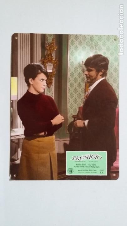 Kino: FOTOCROMO CARTON PRESAGIO. MARIA SILVA. GIL VIDAL. ANTONIO DURAN. CARLOS MIGUEL SOLA. TDKC56