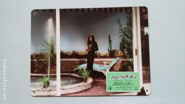 Kino: FOTOCROMO CARTON PRESAGIO. MARIA SILVA. GIL VIDAL. ANTONIO DURAN. CARLOS MIGUEL SOLA. TDKC56