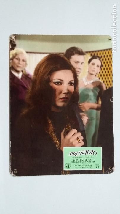 Kino: FOTOCROMO CARTON PRESAGIO. MARIA SILVA. GIL VIDAL. ANTONIO DURAN. CARLOS MIGUEL SOLA. TDKC56