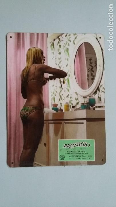 Kino: FOTOCROMO CARTON PRESAGIO. MARIA SILVA. GIL VIDAL. ANTONIO DURAN. CARLOS MIGUEL SOLA. TDKC56