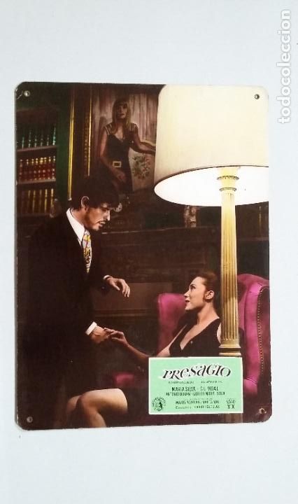 Kino: FOTOCROMO CARTON PRESAGIO. MARIA SILVA. GIL VIDAL. ANTONIO DURAN. CARLOS MIGUEL SOLA. TDKC56