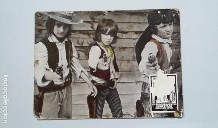 Kino: FOTOCROMO CARTON. LOS PEQUE&Ntilde;OS COYOTES DE KID O'HARA. TDKC56